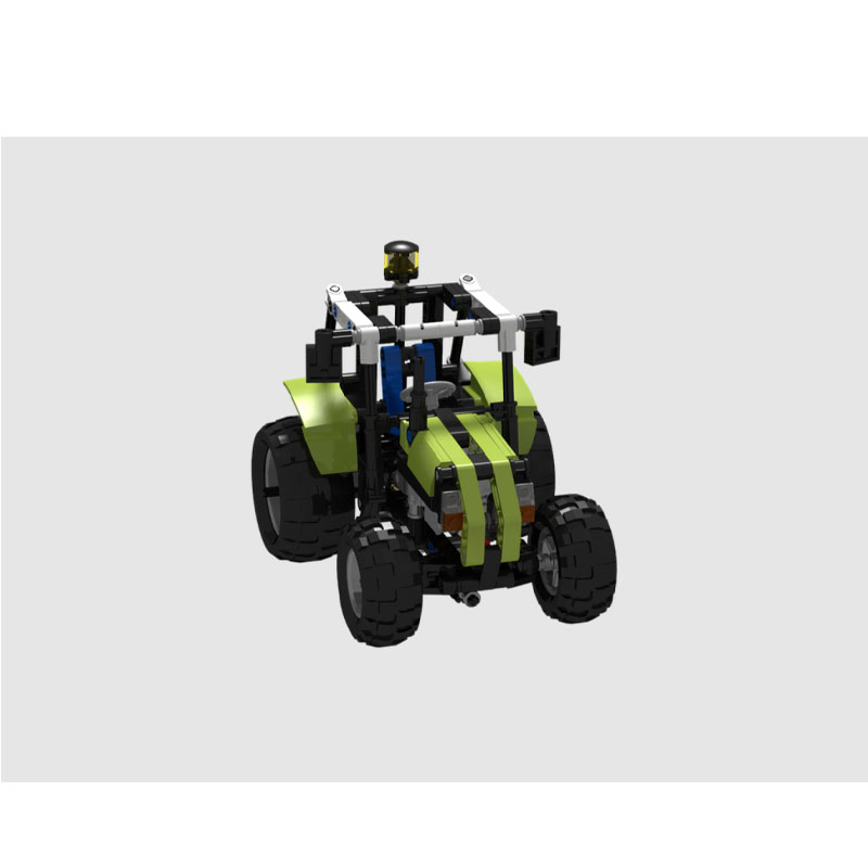 Urban Farming Model - MOC-46194 نموذج مكعبات بناء جرار زراعي