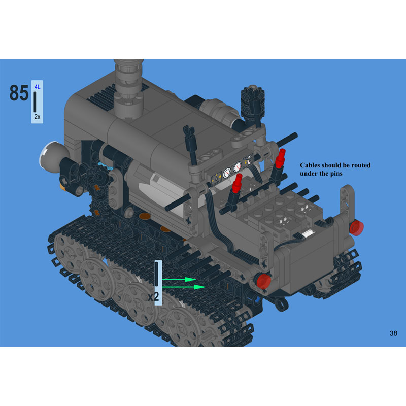 MOC-244038 نموذج مكعبات بناء ج - مراجعة Urban Farming Model وسعره