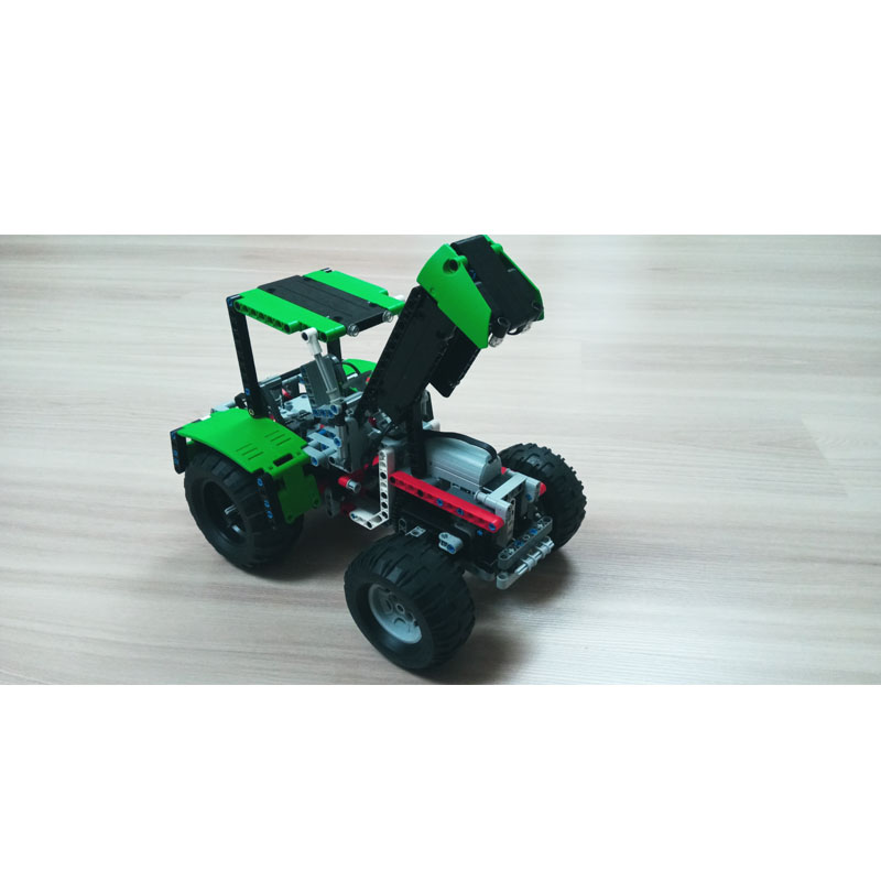 MOC-80667 نموذج مكعبات بناء جر - مراجعة Urban Farming Model وسعره