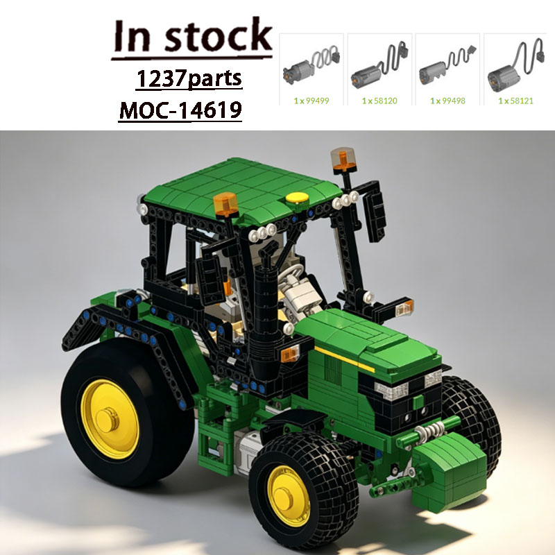 MOC-14619 نموذج مكعبات بناء جر - مراجعة Urban Farming Model وسعره